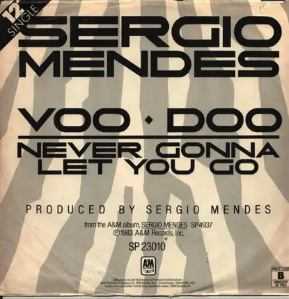Sérgio Mendes - Voo Doo/Never Gonna Let You Go