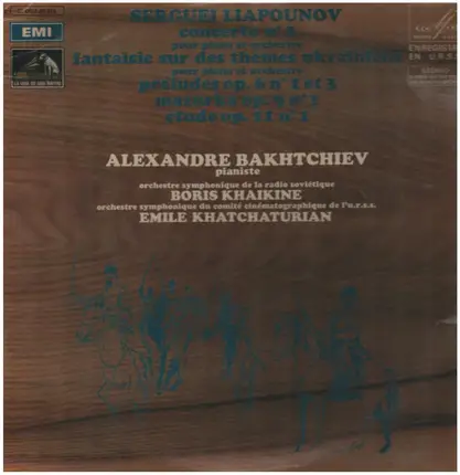 Serguei Liapounov - concerto no.2, fantaisie sur des thèmes ukrainiens a.o.