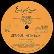 serious intention - We Know