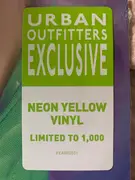 Double LP - Set It Off - Elsewhere - Neon Yellow vinyl, Ltd Ed