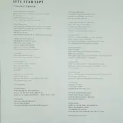 LP - Sete Star Sept - Visceral Tavern - Inserts