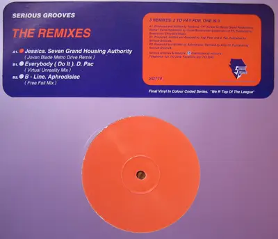 Seven Grand Housing Authority / D. Pac / Aphrodisiac - The Remixes