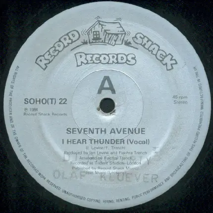 Seventh Avenue - I Hear Thunder