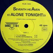 12inch Vinyl Single - Seventh Heaven - Alone Tonight