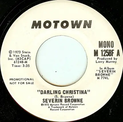 Severin Browne - Darling Christina