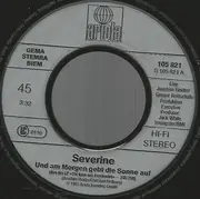 7inch Vinyl Single - Séverine - Und Am Morgen Geht Die Sonne Auf