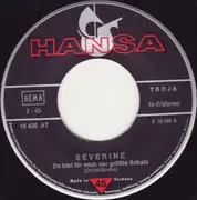 7inch Vinyl Single - Séverine - Du Bist Für Mich Der Größte Schatz