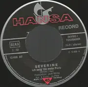 7inch Vinyl Single - Séverine - Ich Zeig' Dir Mein Paris / Sympathie
