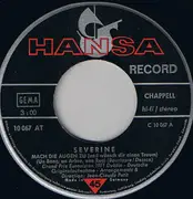 7inch Vinyl Single - Séverine - Mach Die Augen Zu (Und Wünsch Dir Einen Traum) (Un Banc, Un Arbre, Une Rue)