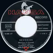 7inch Vinyl Single - Séverine - Monsieur Le General / Der Duft Von Paris