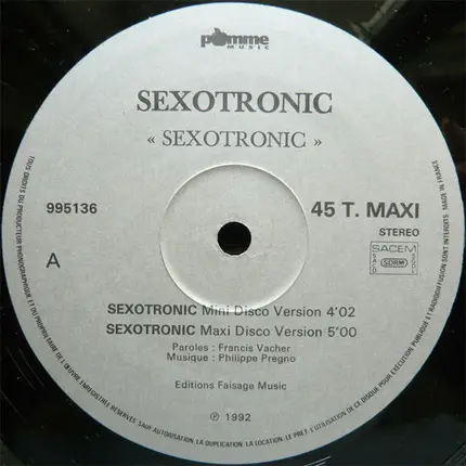 Sexotronic - Sexotronic
