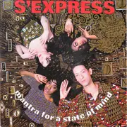 7inch Vinyl Single - S'Express - Mantra For A State Of Mind - Silver Injection Moulded Label