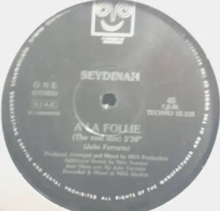 Seydinah - A La Follie