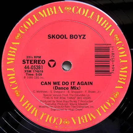 Skool Boyz - Can We Do It Again