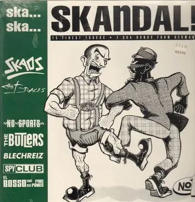 SKa Ska Skandal (SKAOS, THE BRACES, THE BUTLERS, A.O.) - SKa Ska Skandal- 13 finest tracks- 7 Ska Bands from Germany