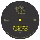 12inch Vinyl Single - Skatebård & Stiletti-Ana Presents The Finsk-Norsk Body Language Society - Standard Moderne EP - No original cover