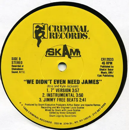 Skam - We Didn't Even Need James