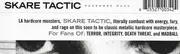 CD - Skare Tactic - Remember When