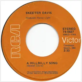 Skeeter Davis - A Hillbilly Song / Once