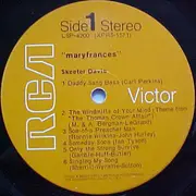 LP - Skeeter Davis - 'maryfrances'