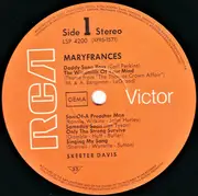 LP - Skeeter Davis - 'maryfrances'