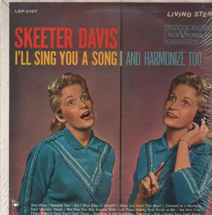 Skeeter Davis - I'll Sing You a Song and Harmonize Too