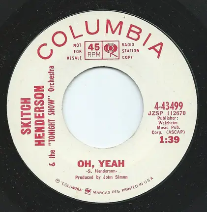 Skitch Henderson And The Tonight Show Orchestra - Trumpets Olé
