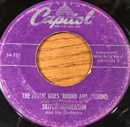 Skitch Henderson & His Orchestra - My Blue Heaven / The Music Goes 'Round and 'Round