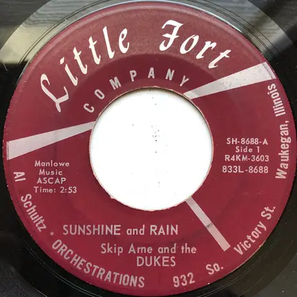 Skip Arne & The Dukes - Sunshine And Rain