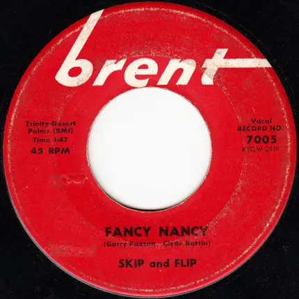 Skip & Flip - Fancy Nancy / It Could Be