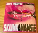 7inch Vinyl Single - Skunk Anansie - Can't Take You Anywhere - Split colour pink and black