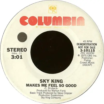 Sky King - Makes Me Feel So Good