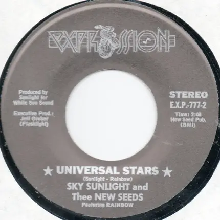 Sky Sunlight Saxon & Thee New Seeds Featuring Rainbow Starburst - Beautiful Stars