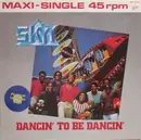 12inch Vinyl Single - Skyy - Dancin' To Be Dancin' - Blue clear vinyl