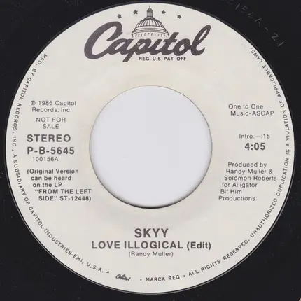 Skyy - Love Illogical