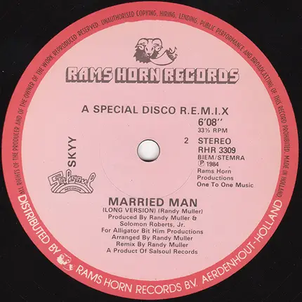 Skyy - Married Man (A Special Disco R.E.M.I.X.)