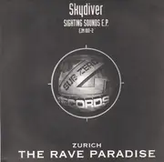 12inch Vinyl Single - Skydiver - Sighting Sounds E.P. - Blue