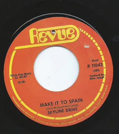Skyline Drive - Tonight Could Be The Night / Little Darlin'