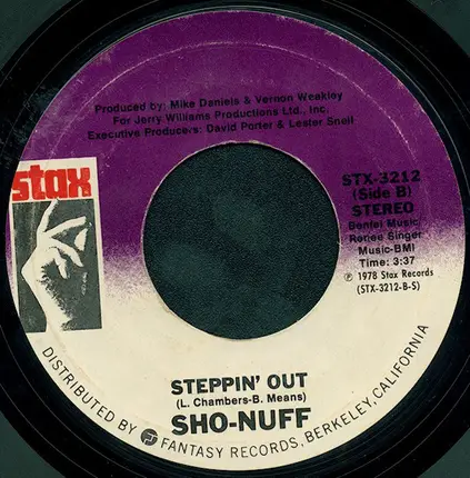 Sho Nuff - I Live Across The Street / Steppin' Out