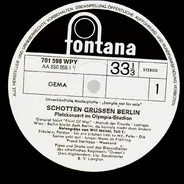 Shotten Grüssen Berlin - Platzkonzert Im Olympia-Stadion