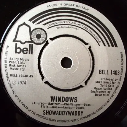 Showaddywaddy - Sweet Music