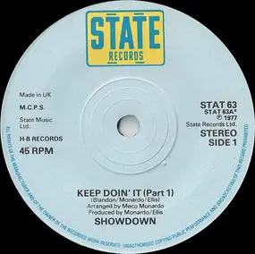 The Showdown - Keep Doin' It (Part 1)