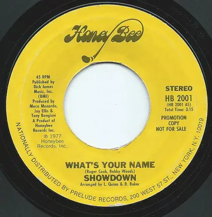 Showdown - What's Your Name