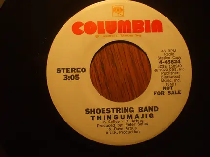 Shoestring Band - Thingumajig