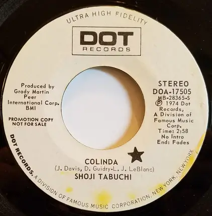 Shoji Tabuchi - Colinda