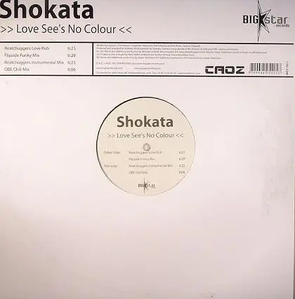 Shokata - Love See's No Colour