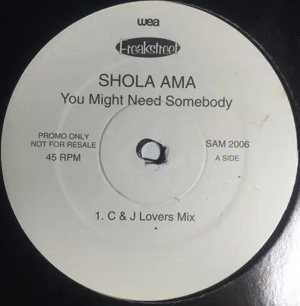 Shola Ama - You Might Need Somebody