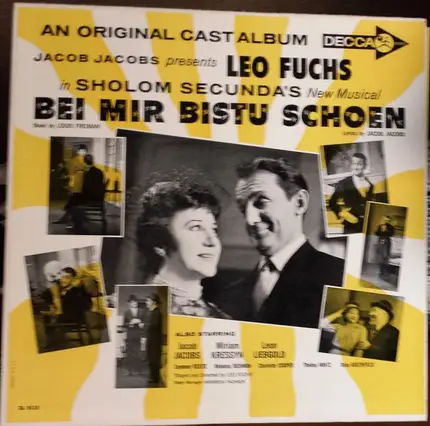 Sholom Secunda - Bei Mir Bistu Schoen