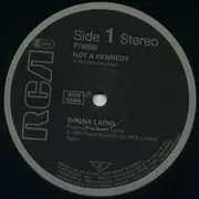12inch Vinyl Single - Shona Laing - Not A Kennedy
