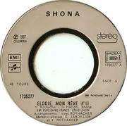7inch Vinyl Single - Shona - Elodie, Mon Rêve